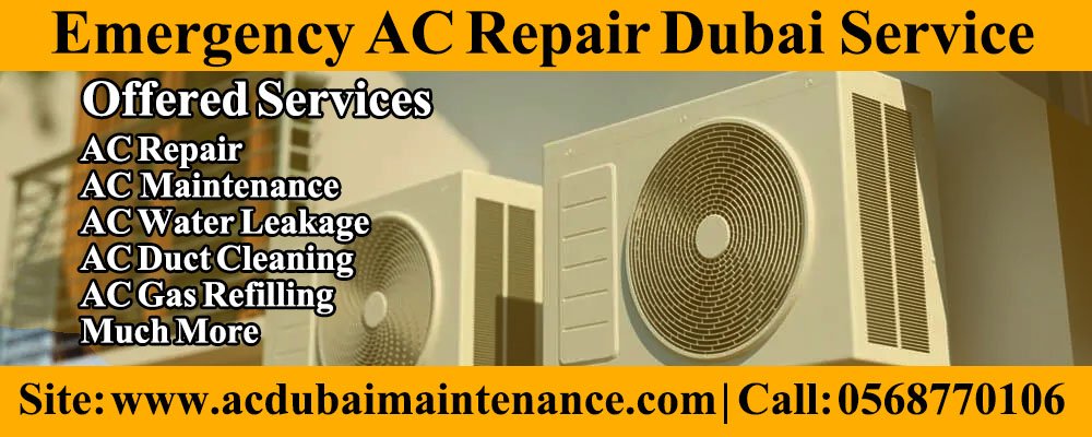 Read more about the article Emergency AC Repair Dubai Service